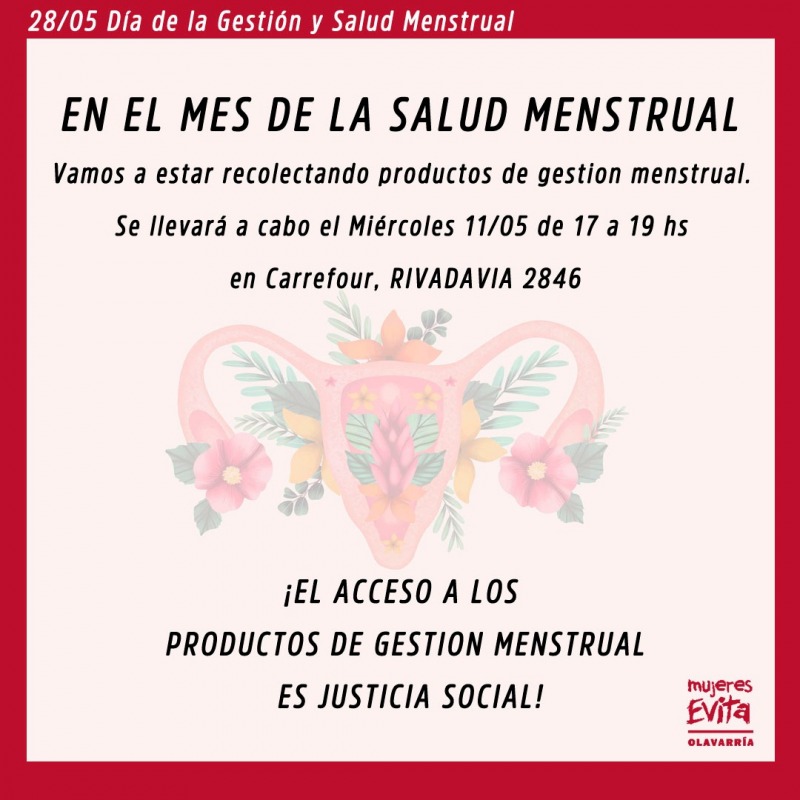 Recolectarn productos de gestin menstrual